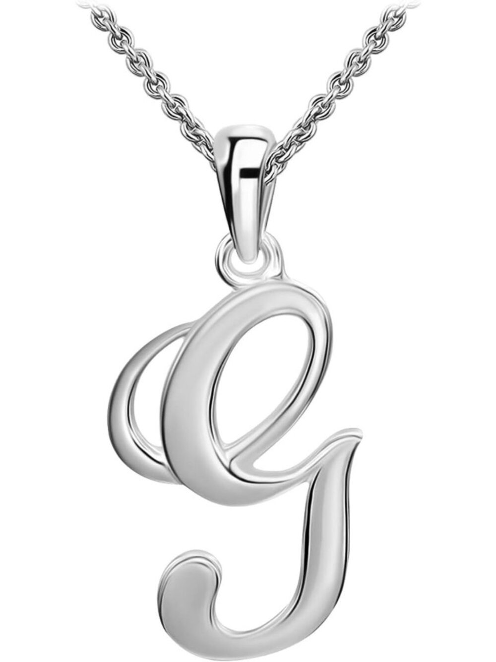 Personalized Initial Necklace for Women - Sterling Silver, Gold & Rose Gold